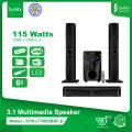 Syinix 3.1 Speakers - Tall Satelllites (SYN-L1110BSF-D). 