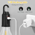 ADL-T01 Hanging Camping Lamp Unbreakable Waterproof with Rechargeable Battery, 3 Light Modes, Decorative Design with Type C USB Charging for Hiking, Emergency, Household, Car Repairing. 