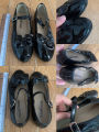 Croc kids C13/19cm Girl Formal wear school shoe black shoe Pre Loved Used Error Discount Item. 