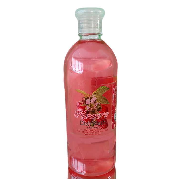 Flowers%20Dish%20Wash%20600ml%20Raspberry%20-%20Image%203