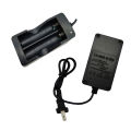18650 Li-ion Automatic Stop Battery Charger Adapter (Dual slots 18650 battery). 