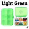 6-Compartment Small Medicine Box, Multi-Functional Medicine Storage Box. 