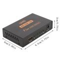 HDMI splitter one-to-four 4k x 2k high-definition video splitter. 