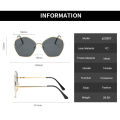 (Preorder) Veithdia Sunglasses Metal Frame UV Protection Polygon Shape For Women S23307 အမျိုးသမီး နေကာမျက်မှန်. 