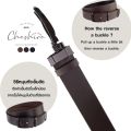 Louis Montini Reversible Buckle (2-Sided Belt) MGN242 Men Belt (Pre Order) - Elevate Your Style and Fashion. 