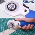KW-triO 45mm Rotary Cutter | Perforating Dotted Cutter | Leather Cutting Tool | Fabric Circular Cloth Leather Craft Roller Wheel Blade | Knife DIY Patchwork Sewing Quilt. 