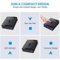KVM USB 3.0 Bidirectional Switch Selector 2 to 1 PCs Sharing or 1 to 2 Hub for Keyboard Mouse Scanner Printer. 