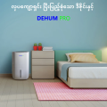 DEHUM PRO | Dehumidifier with Air Purification  20L/Day, 280W , Up to 400sqft, HEPA Filter & Ionizer. 
