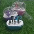 9 in 1 Nail Manicure Set with Apple Sharp Box. 