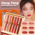 (Preorder)9091B Lipstick Best Selling Lipstick Get Best Price 6 Piece Lipstick Set Brick Orange Tone Ruddy Tone Gift Cosmetics Lip Dip Lip Beauty. 