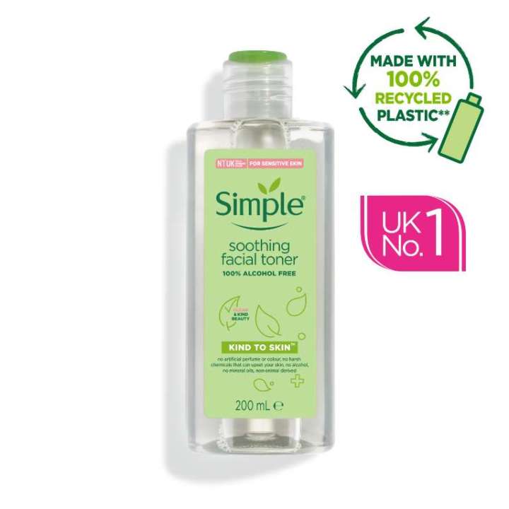 Simple Soothing Facial Toner 200ML (MADE IN UK) (DIRECT IMPORT FROM UK)