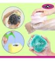 Silicone Bath Brush and Body Shower Brush with Soap Dispenser. 