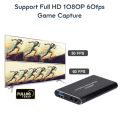 4K Video Capture Card 1080P 60fps HD Camera Recording Box HDMI to USB 3.0 PC Live Streaming Grabber Recorder. 