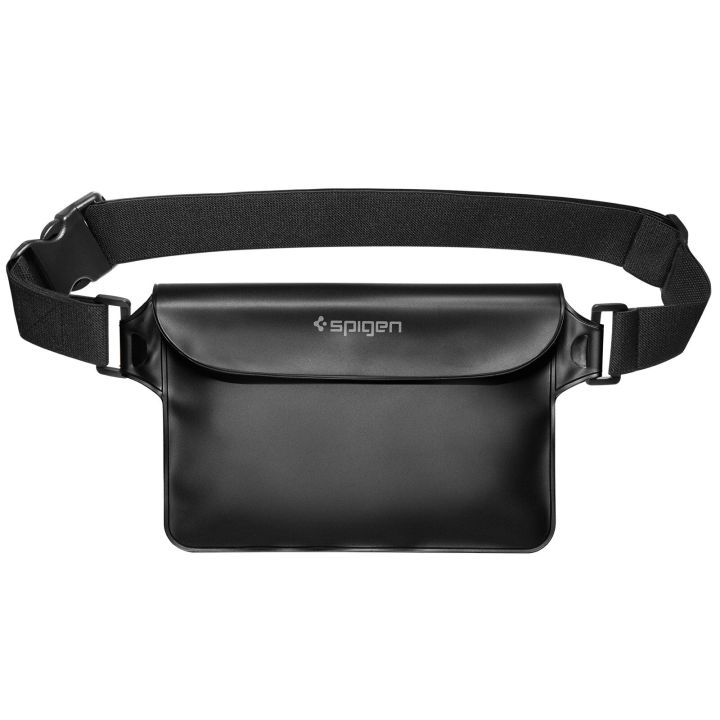 (Preorder) SPIGEN Waterproof Waist Bag [A620] Adjustable Waist Strap for Beach, Swimming, Boating, Kayaking, Surfing and Fishing အမျိုးသား/သမီးဘေးလွယ်အိတ်