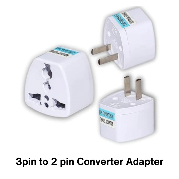 3 pin to 2 pin Converter Adapter