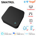 (Preorder)Tuya WiFi IR Remote Control Socket WithTemperature And humidity monitoring, for air conditioner TV, Smart Infrared Home Universal Remote Control for Alexa, Google Home. 