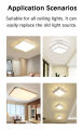 Ceiling Light LED Light Bar Replacement LED Module 220V Light Strip 40cmx4. 