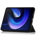 Xiaomi Mi Pad 6 / 6 Pro Pen Slot Book Cover TPU Smart Case. 