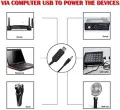 Tech Xtreme Wifi Cable DC 5V to DC 12V USB Voltage Step Up Converter Cable - Tech Xtreme Power Supply USB Cable with DC Jack 5.5 x 2.5mm or 5.5 x 2.1mm, USB 5V to DC 12V Cable 3ft. 