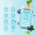 (Preorder) Softher Hair Vitamins Gummy with Zinc, Biotin for Strong Hair and Nail Health. Suitable for Adults. Vegan. 60 Gummies.. 