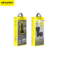 (Preorder) Awei C-825/C-822 18W Mini Car Charger, PD QC 3.0, 2 USB-A/Type-C Ports, Alcomm Quick Charge, iPhone 12, Xiaomi, Huawei, Universal Devices. 