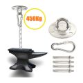 Heavy-Duty Ceiling & Wall Mount Hook Set. 