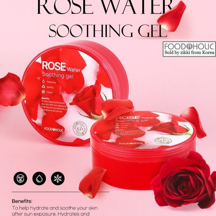 Holic Roses Food a Holic Rose Water Soothing Gel 300ml | Shop.com.mm