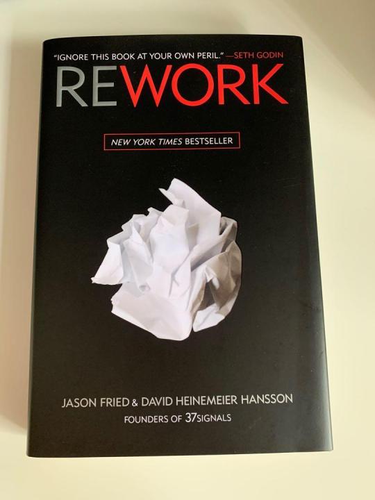 Rework - Jason Fried & David Heinemeier Hansson