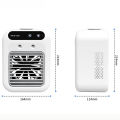 Rechargeable Air Cooler Fan Mini Desktop USB Water Cooling Fan Humidifier. 