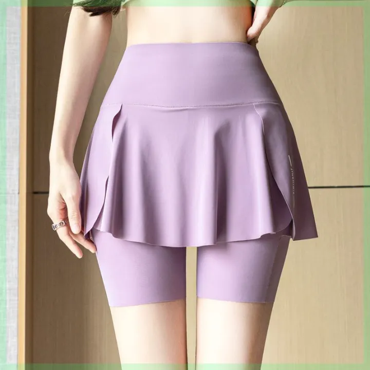 (Preorder)%20Oversized%20Running%20Pants,%20Three-Quarter%20Pants%20for%20Yoga%20and%20Fitness,%20Summer,%20High-Waisted,%20Anti-Reflective%20Two-Piece%20Blocking%20Skirt.%20-%20Image%208