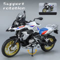 (Preorder) Cars Diecast Light Motorcycle Model Alloy BMW R1250 GS 1:9 Scale Lovers Collectible Birthday Children's Gift Metal Toys Boys  ကလေးကစားစရာအရုပ်ဆိုင်ကယ်. 