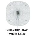 Ceiling Light Panel Board Replacement (AC 220V 12W Cold White) LED Optical Lens Module, Magnetic Lamp Board Retrofit. 