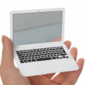 MirrorBook Air Silver Mini Novel Makeup MirrorBook Air Mirror For Apple MacBook Shaped. 