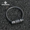 (Preorder) Rockbros Portable Bicycle Password Lock Durable Steel Cable Mountain Bike Highway Lock Waterproof Anti-theft Compact Convenient  စက်ဘီးသော့. 