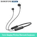 (Preorder)BOROFONE BE70 Lightweight Wireless Bluetooth Headphones Hanging Neckband BT5.4 Magsafe In-Ear Sports Earphones Runnung With Microphone Long Standby For All Smartphones Universal. 