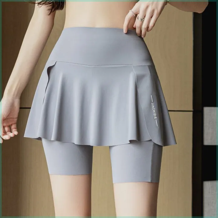 (Preorder)%20Oversized%20Running%20Pants,%20Three-Quarter%20Pants%20for%20Yoga%20and%20Fitness,%20Summer,%20High-Waisted,%20Anti-Reflective%20Two-Piece%20Blocking%20Skirt.%20-%20Image%207