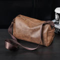 Korean Design Fashion Leather Messenger Bag ကိုရီးယားဖက်ရှင်ဒီဇိုင်း လည်သာဘေးလွယ်အိတ်. 