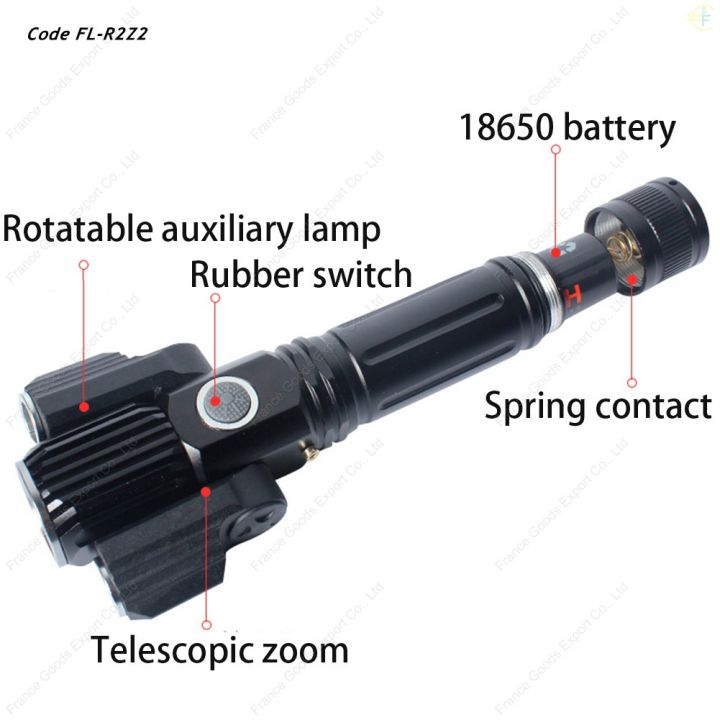 FL-R2Z2%20Flashlight%20with%20zoom%20with%203%20LED%20(L2%20LED*1%20+%20XPE%20LED*2)%20-%20Image%205
