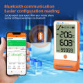 (Preorder) YIERYI GSP-6Pro Humidity and Temperature Data Logger with Bluetooth, 100,000 Data Points for Cold Chain, Food, Lab, and Refrigeration.. 
