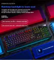 104 Key V4 Mechanical feel Keyboard USB  Wired LED Backlit  YINDIAO  Gaming Mechanical feel Keyboard. 