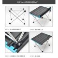 Foldable Table Portable Folding Table Desk Camping Picnic Outdoor Mini Table Ultralight Aluminium Alloy. 