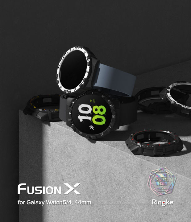 (Preorder)Ringke%20Fusion-X%20Case%20Compatible%20with%20Samsung%20Galaxy%20Watch%205/4%2044mm%20Durable%20Bumper%20Cover%20Shockproof%20-%20Image%202