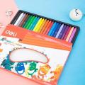 Deli Crayon 24 Color EC20020 (1 Pack). 
