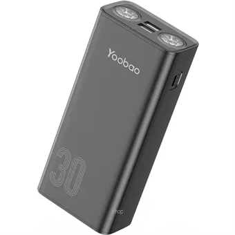 L30 Yoobao 30000mAh Power Bank with Dual Ultra Bright LED Flash Light