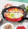 Electric Hotpot Non Stick 2ကန့်ပါအိုး. 
