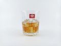Classic Diamond-Cut Whiskey Glass – Premium Clear Glass Tumbler. 