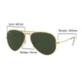 (Preorder) Ray-Ban Aviator large metal - RB3025 001 - size 62 -sunglasses နေကာမျက်မှန်. 