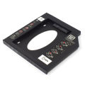 Plastic 9.5 12.7mm HDD Caddy SATA 3.0 Optibay 2.5'' Hard Disk Drive Enclosure SSD Case Box For Laptop CD-ROM DVD-ROM HDD Case. 