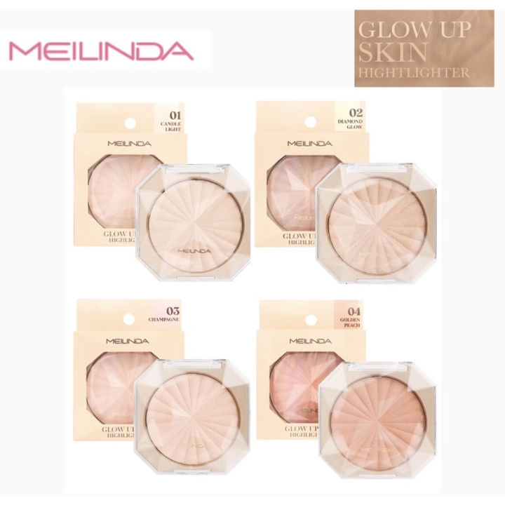 (Preorder) Meilinda Glow Up Skin Highlighter MC-5084 (No light needed)