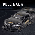 (Preorder) 1:22 Scale Alloy Car Toyota Supra Model Sound Light Diecast Cars Collection Lover Birthday Gift For Children Kids Metal Toys Boys ကလေးကစားစရာအရုပ်ကား. 